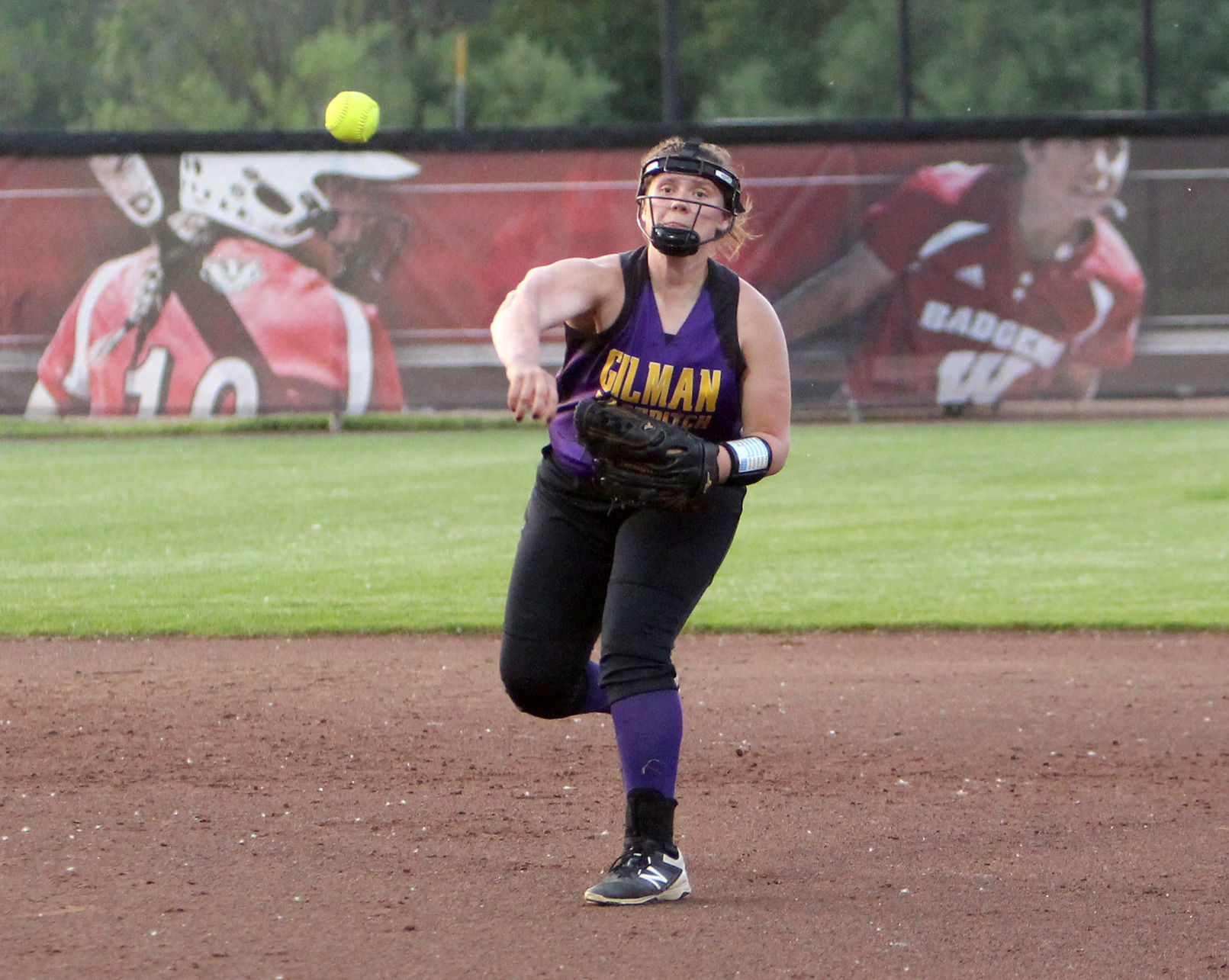 Gilman vs Blair-Taylor softball at Division 5 state semifinals 6-6-19